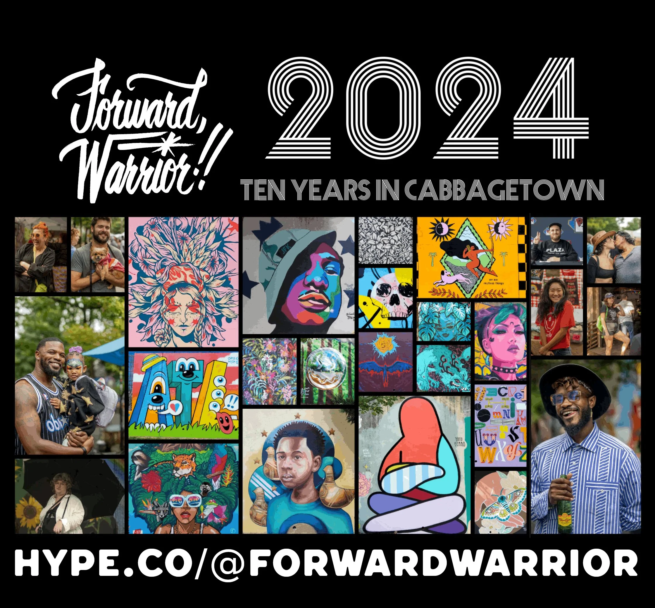 【V.A】/ Street Poets / DIF PRODUCTIONS Forward, Warrior!! - Cabbagetown USA — Cabbagetown, Atlanta